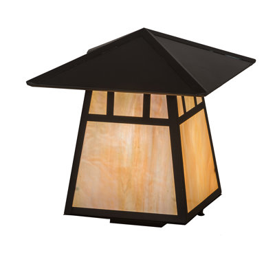 hardwired fence post lights